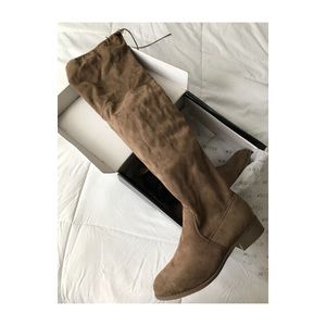 SOLD 👢😍Taupe Over The Knee- High Boots